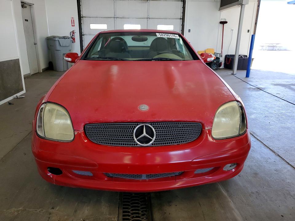 Aukcja sprzedaży 2001 Mercedes-benz Slk, vin: WDBKK65F91F200746, numer aukcji: 58290176