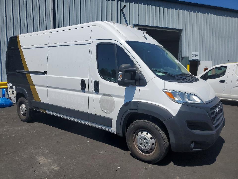 57415766 :رقم المزاد ، 3C6LRVDG0PE543316 vin ، 2023 Ram Promaster 2500 مزاد بيع