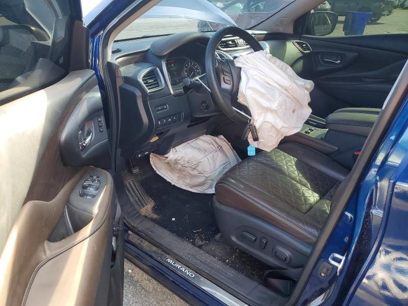 2019 Nissan Murano მანქანა იყიდება აუქციონზე, vin: 5N1AZ2MJ2KN121719, აუქციონის ნომერი: 57332836