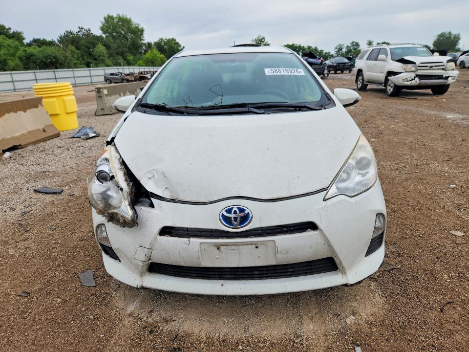 Продажа на аукционе авто 2012 Toyota Prius C, vin: JTDKDTB32C1509477, номер лота: 58818926