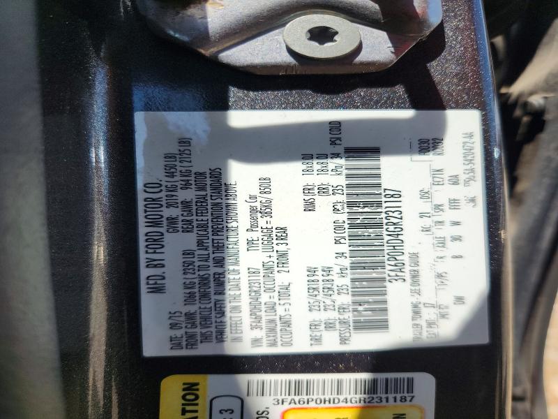 Продаж на аукціоні авто 2016 Ford Fusion, vin: 3FA6P0HD4GR231187, номер лоту: 56591286