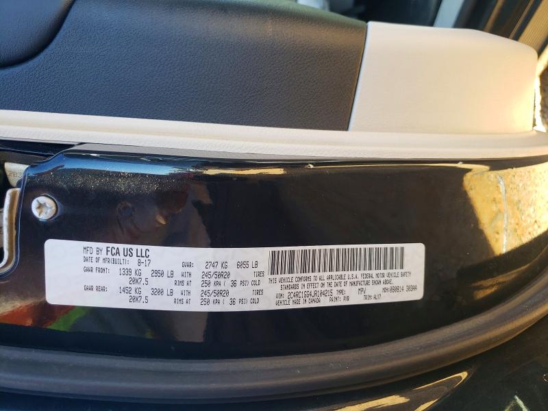 Продажа на аукционе авто 2018 Chrysler Pacifica, vin: 2C4RC1GG4JR104215, номер лота: 57426536