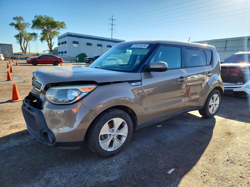 Продаж на аукціоні авто 2016 Kia Soul, vin: KNDJN2A23G7239075, номер лоту: 57418016