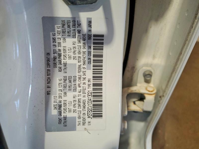 Aukcja sprzedaży 2013 Mazda Cx-9, vin: JM3TB2CV1D0413021, numer aukcji: 57678886