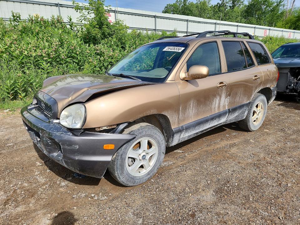 Aukcja sprzedaży 2004 Hyundai Santa Fe, vin: KM8SC13D64U854330, numer aukcji: 56406556