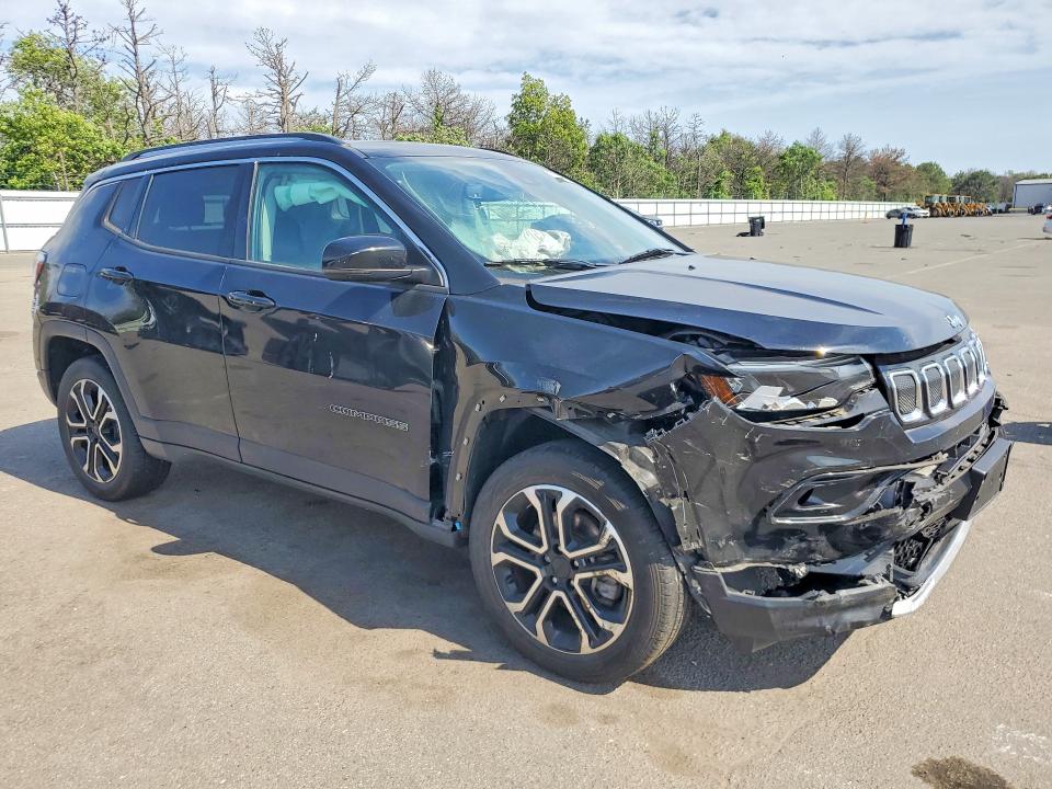 57619146 :رقم المزاد ، 3C4NJDCB6NT212595 vin ، 2022 Jeep Compass مزاد بيع