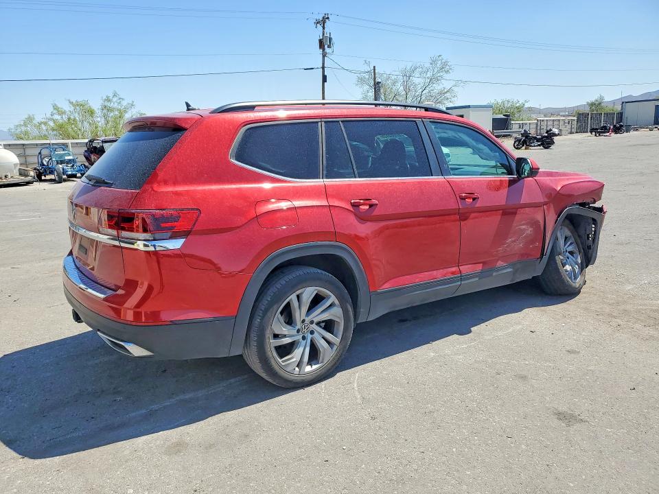 2023 Volkswagen Atlas მანქანა იყიდება აუქციონზე, vin: 1V2WR2CA2PC521437, აუქციონის ნომერი: 57005436
