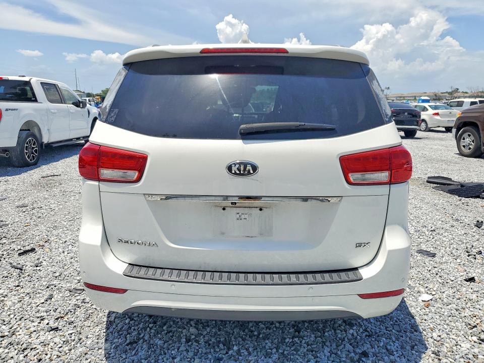 2016 Kia Sedona მანქანა იყიდება აუქციონზე, vin: KNDMC5C13G6147057, აუქციონის ნომერი: 58631586
