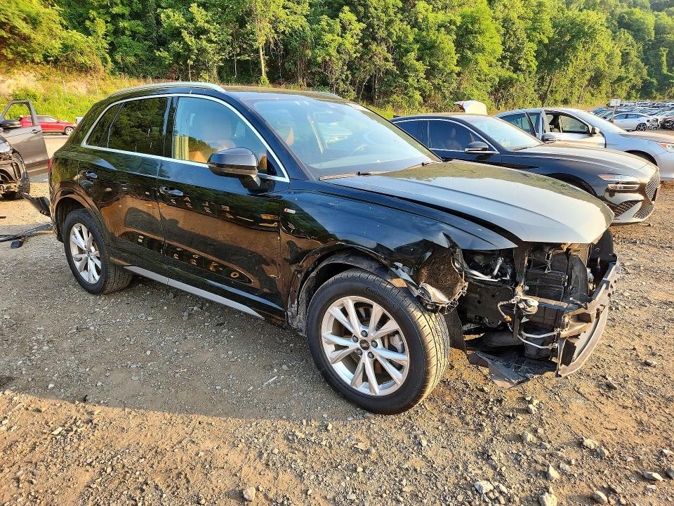 2021 Audi Q3 მანქანა იყიდება აუქციონზე, vin: WA1EECF32M1124176, აუქციონის ნომერი: 58710786