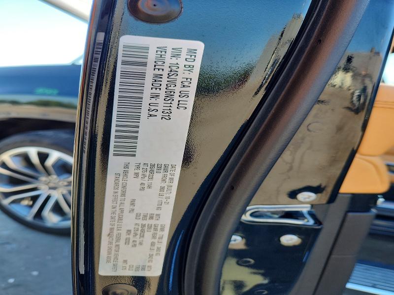 56028736 :رقم المزاد ، 1C4SJVGJ6NS111312 vin ، 2022 Jeep Grand Wagoneer مزاد بيع