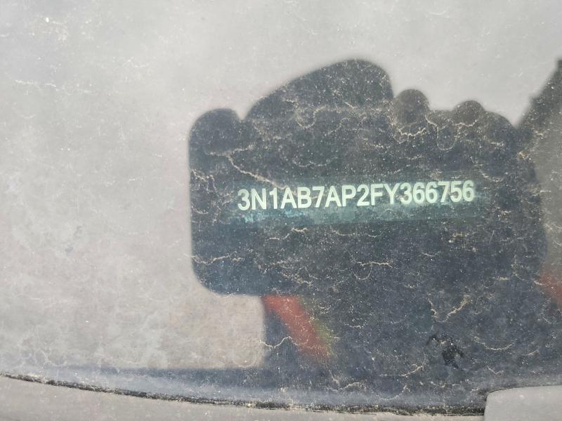 57886366 :رقم المزاد ، 3N1AB7AP2FY366756 vin ، 2015 Nissan Sentra مزاد بيع