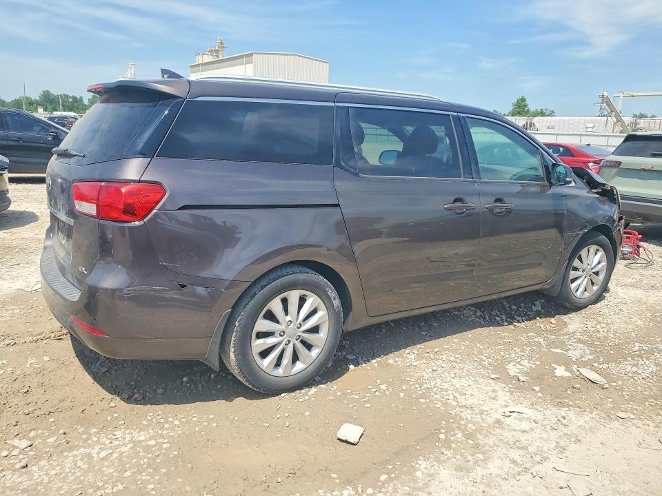 2015 Kia Sedona მანქანა იყიდება აუქციონზე, vin: KNDMC5C17F6047784, აუქციონის ნომერი: 55963286
