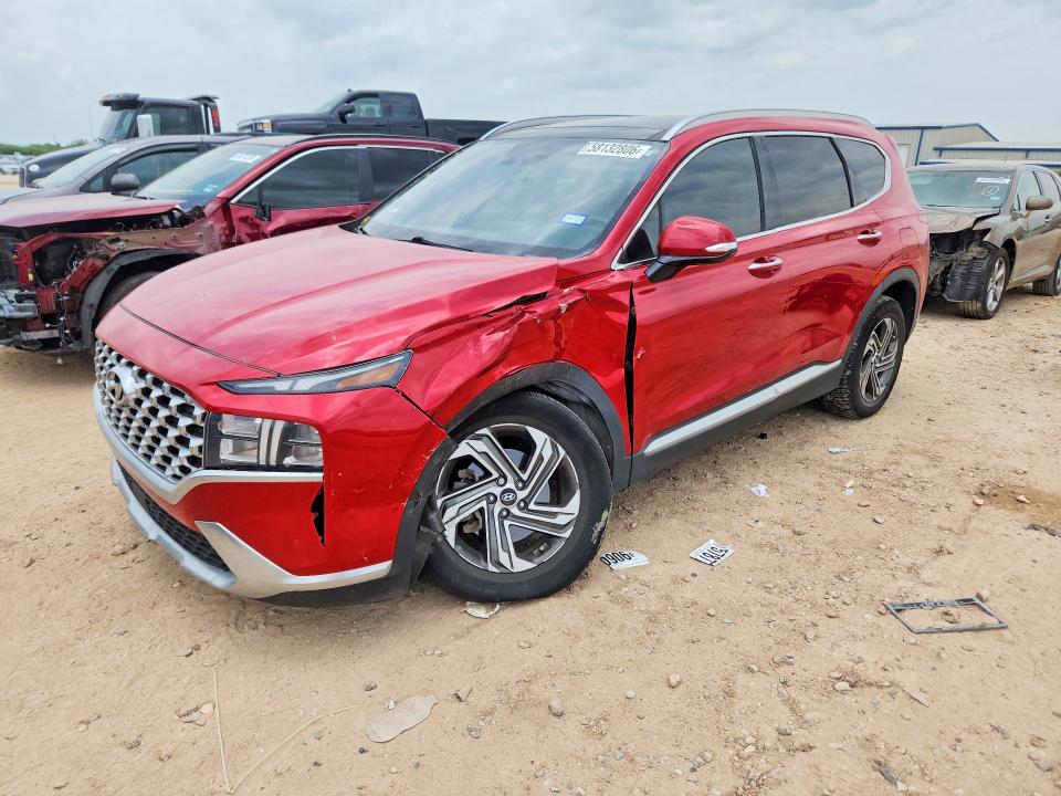 2021 Hyundai Santa Fe მანქანა იყიდება აუქციონზე, vin: 5NMS34AJ4MH309037, აუქციონის ნომერი: 58132806