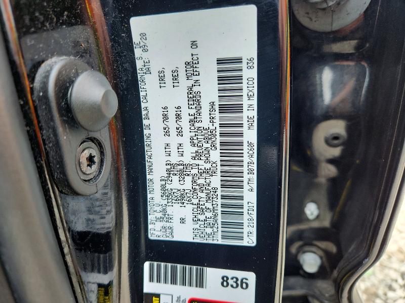 2021 Toyota Tacoma მანქანა იყიდება აუქციონზე, vin: 3TMCZ5AN6MM373248, აუქციონის ნომერი: 56633536