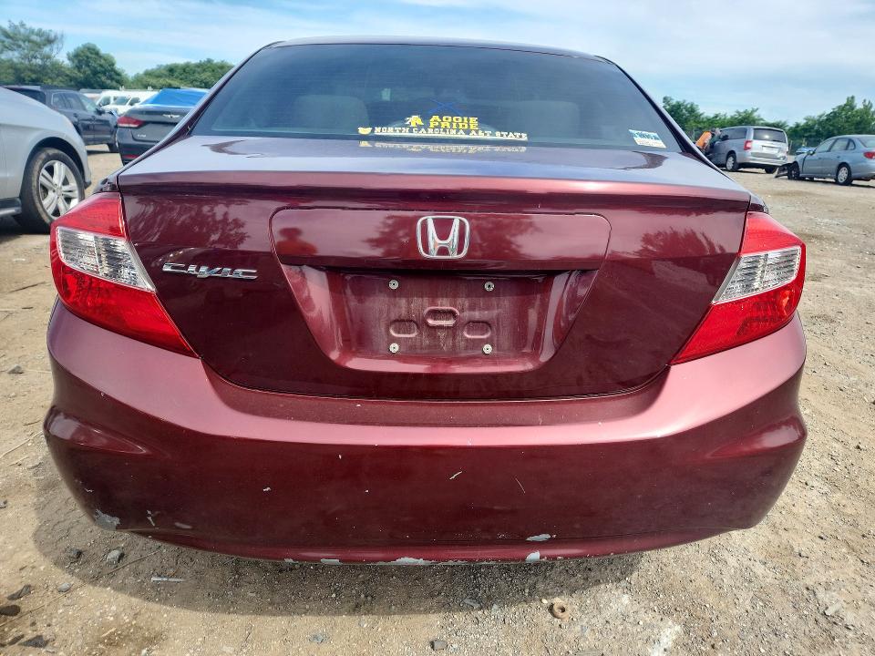 Продажа на аукционе авто 2012 Honda Civic, vin: 19XFB2F59CE372810, номер лота: 57675966