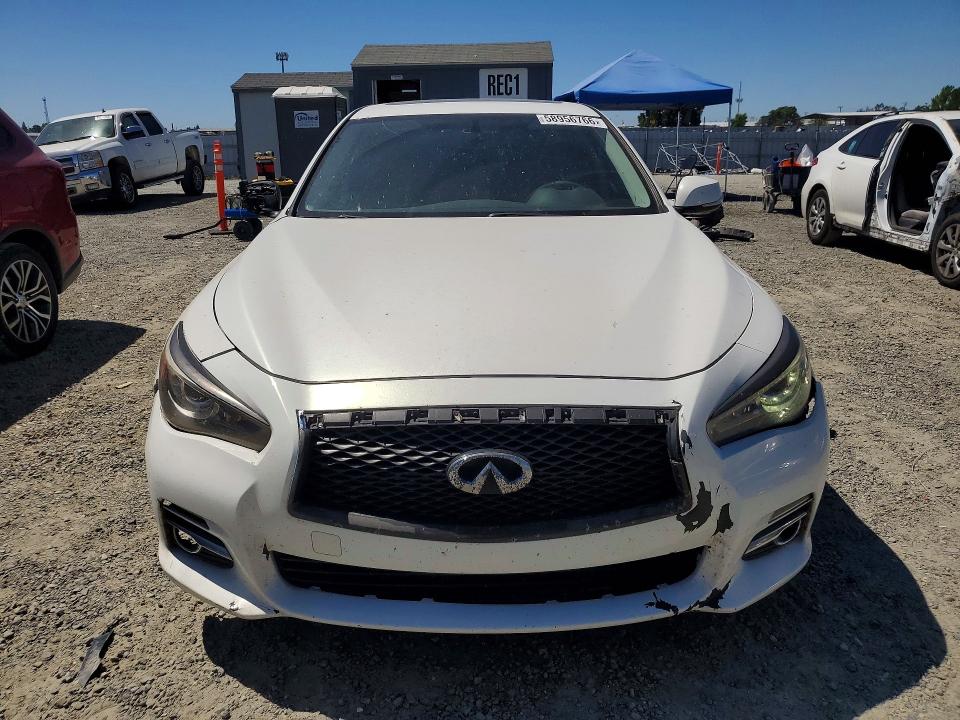 58956766 :رقم المزاد ، JN1BV7AP6FM345231 vin ، 2015 Infiniti Q50 مزاد بيع