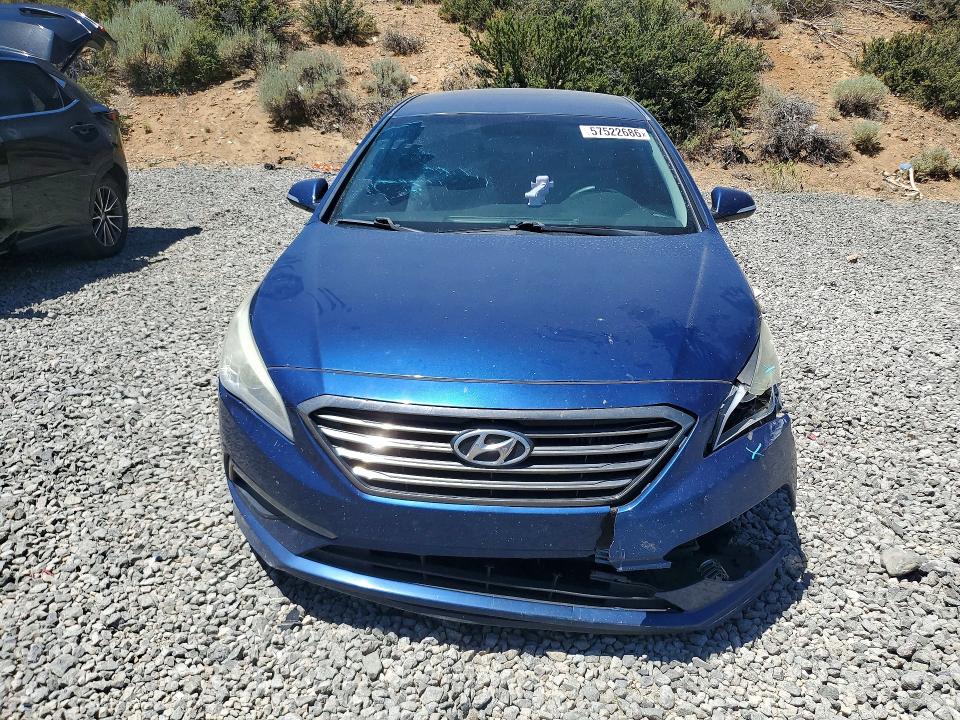 2015 Hyundai Sonata მანქანა იყიდება აუქციონზე, vin: 5NPE24AA5FH198441, აუქციონის ნომერი: 57522686