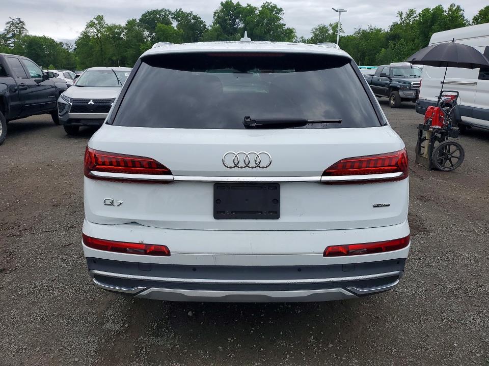58350766 :رقم المزاد ، WA1LXAF75MD036018 vin ، 2021 Audi Q7 مزاد بيع