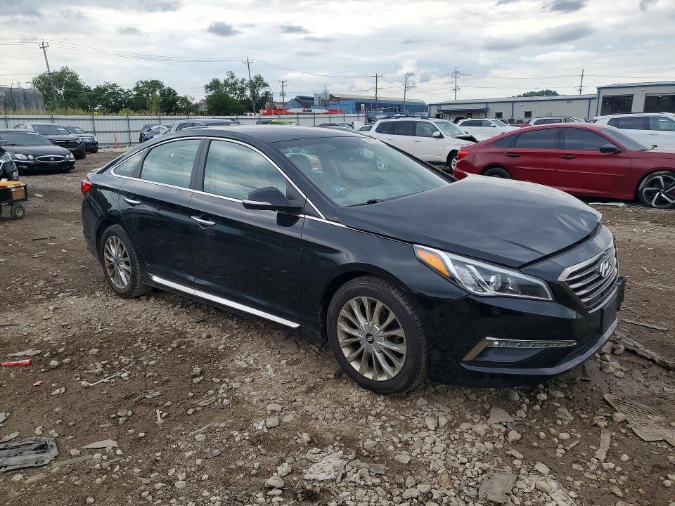 58417916 :رقم المزاد ، 5NPE34AF4FH254930 vin ، 2015 Hyundai Sonata مزاد بيع
