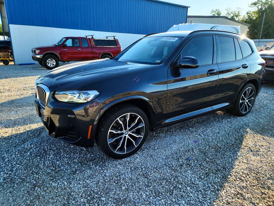 2022 Bmw X3 მანქანა იყიდება აუქციონზე, vin: WBX57DP0XNN169650, აუქციონის ნომერი: 57444576