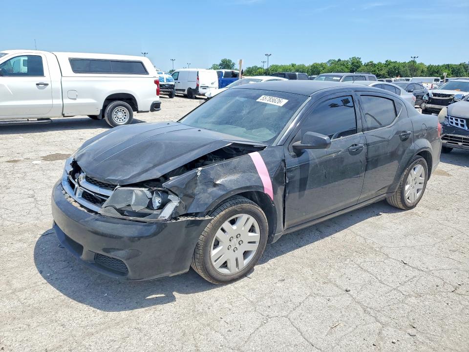 55785626 :رقم المزاد ، 1C3CDZAB3CN138147 vin ، 2012 Dodge Avenger مزاد بيع