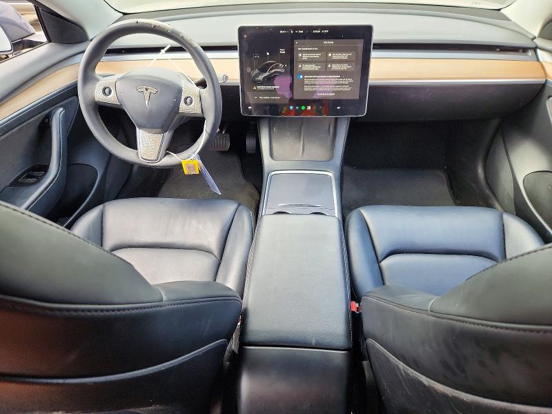 57434806 :رقم المزاد ، 5YJ3E1EB0NF275701 vin ، 2022 Tesla Model 3 مزاد بيع