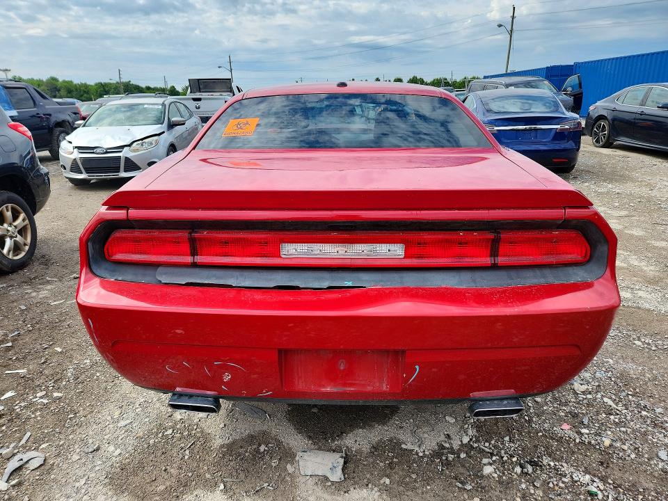 54433966 :رقم المزاد ، 2C3CDYBT7CH189158 vin ، 2012 Dodge Challenger مزاد بيع