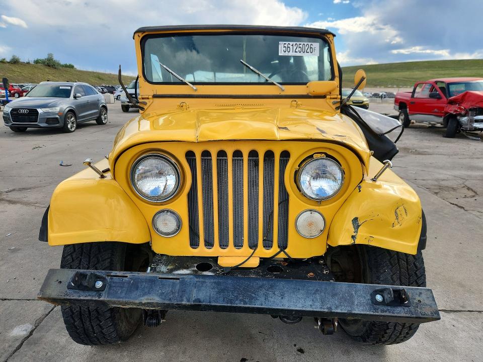 Продажа на аукционе авто 1974 Jeep Cj7 Scrambler, vin: J4F835TH42410, номер лота: 56125026