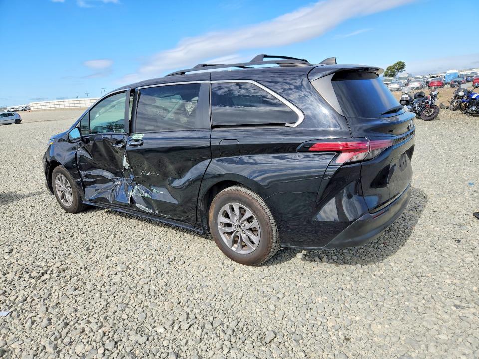 Продаж на аукціоні авто 2022 Toyota Sienna, vin: 5TDJRKEC7NS094374, номер лоту: 58966476