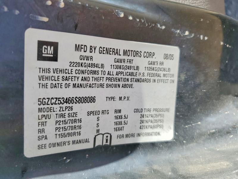 57079696 :رقم المزاد ، 5GZCZ53466S808086 vin ، 2006 Saturn Vue مزاد بيع