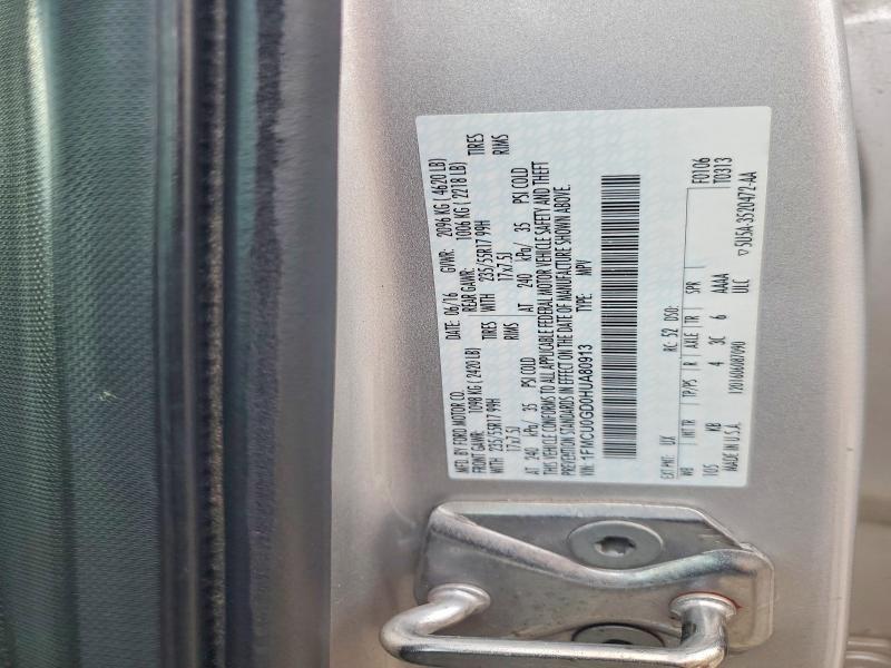 56081686 :رقم المزاد ، 1FMCU0GD0HUA80913 vin ، 2017 Ford Escape مزاد بيع