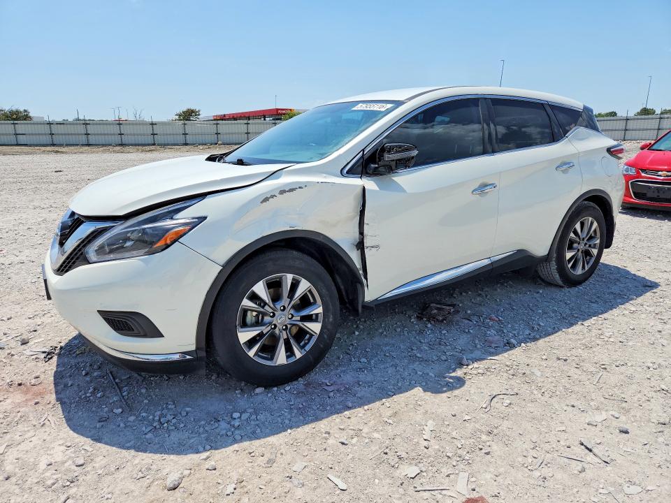 Продажа на аукционе авто 2018 Nissan Murano, vin: 5N1AZ2MG4JN157284, номер лота: 57955116