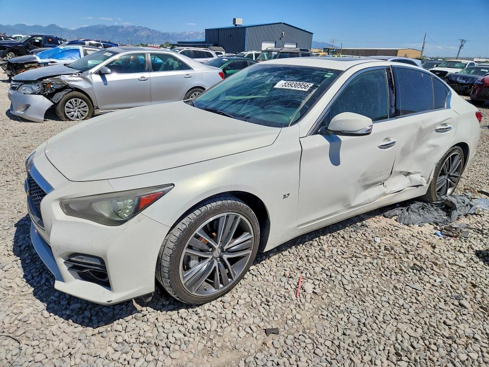 Продажа на аукционе авто 2014 Infiniti Q50, vin: JN1BV7AR1EM699691, номер лота: 55930956