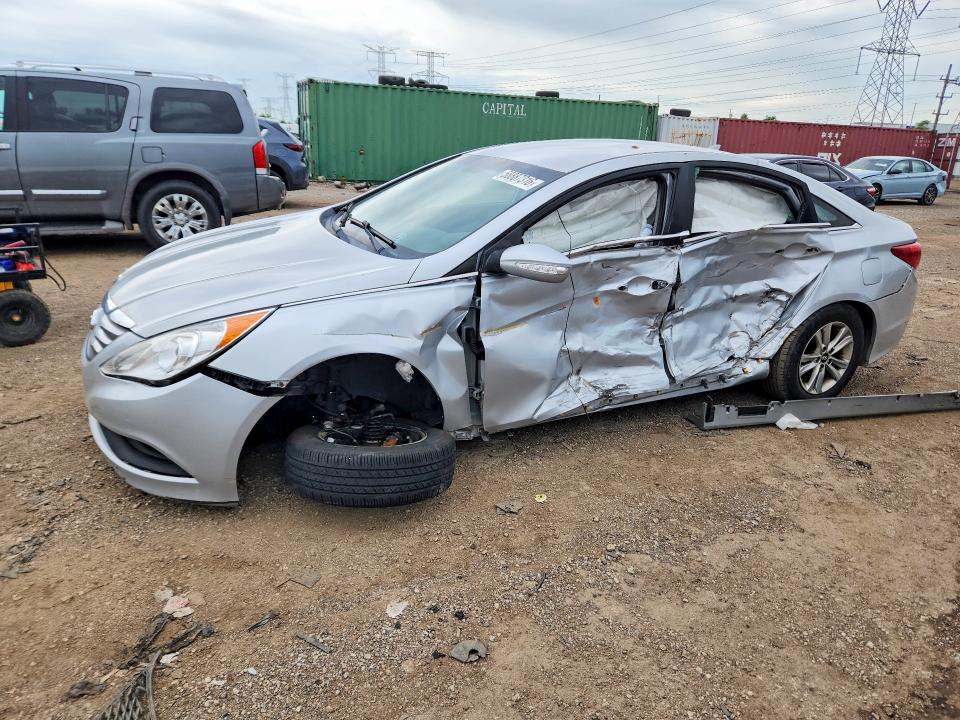 2014 Hyundai Sonata მანქანა იყიდება აუქციონზე, vin: 5NPEB4ACXEH854679, აუქციონის ნომერი: 58887316