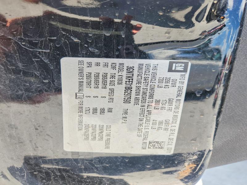 55755576 :رقم المزاد ، 3GNTKFE31BG297590 vin ، 2011 Chevrolet Avalanche مزاد بيع