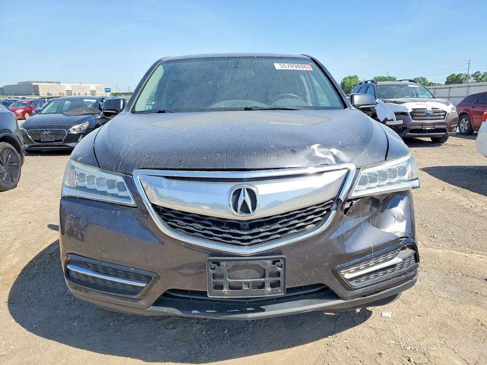 2014 Acura Mdx მანქანა იყიდება აუქციონზე, vin: 5FRYD4H28EB027443, აუქციონის ნომერი: 55789886