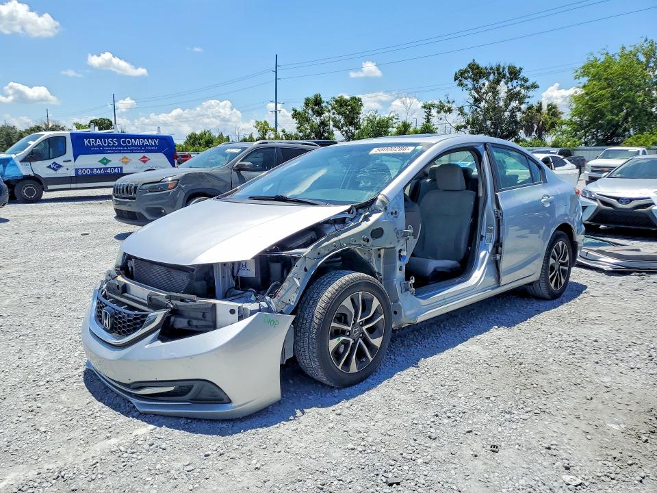 Продаж на аукціоні авто 2013 Honda Civic, vin: 19XFB2F8XDE072284, номер лоту: 58000286