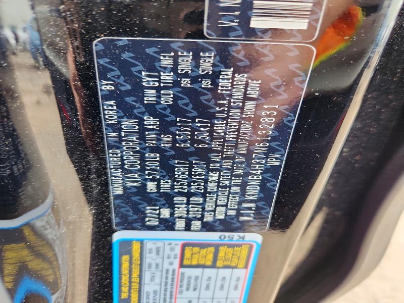 Aukcja sprzedaży 2022 Kia Carnival, vin: KNDNB4H37N6132831, numer aukcji: 56880996