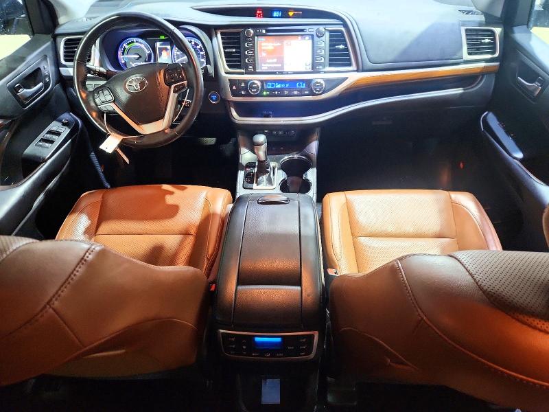 2018 Toyota Highlander Hybrid მანქანა იყიდება აუქციონზე, vin: 5TDDGRFH0JS050555, აუქციონის ნომერი: 54759706