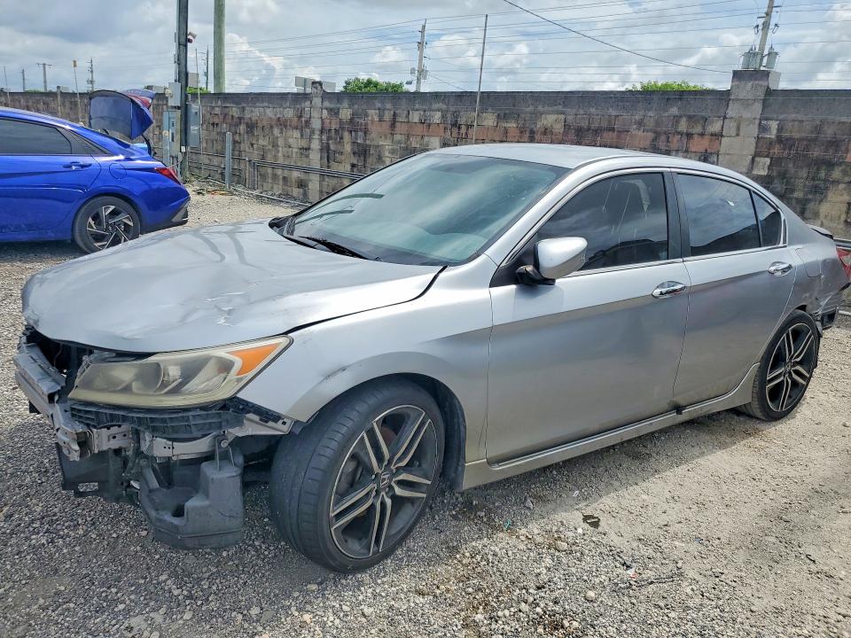 2017 Honda Accord მანქანა იყიდება აუქციონზე, vin: 1HGCR2F59HA110165, აუქციონის ნომერი: 53083476