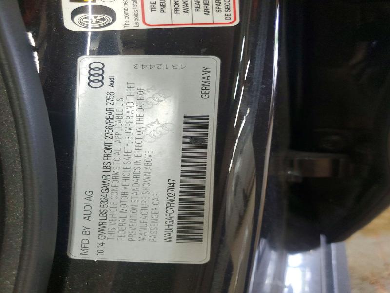 Aukcja sprzedaży 2015 Audi A6, vin: WAUHGAFC7FN027047, numer aukcji: 58245556