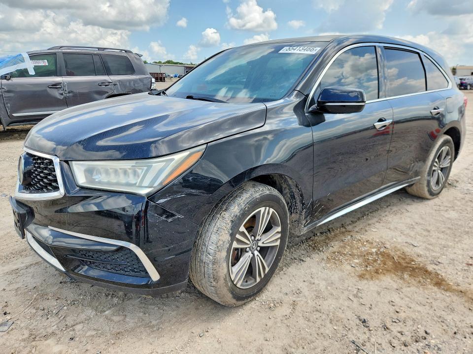 55413466 :رقم المزاد ، 5J8YD3H30HL000812 vin ، 2017 Acura Mdx مزاد بيع