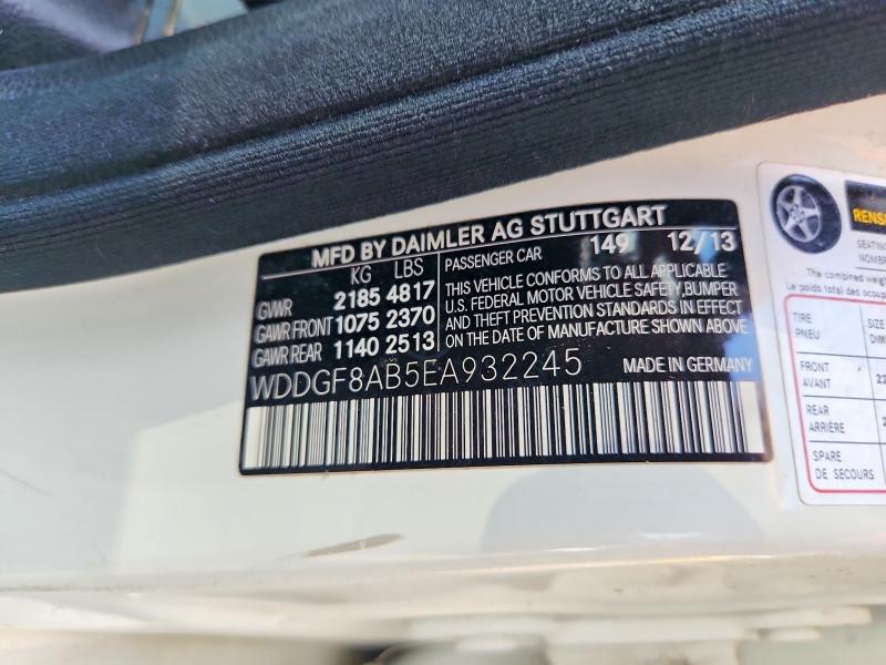 Продажа на аукционе авто 2014 Mercedes-benz C, vin: WDDGF8AB5EA932245, номер лота: 57944976