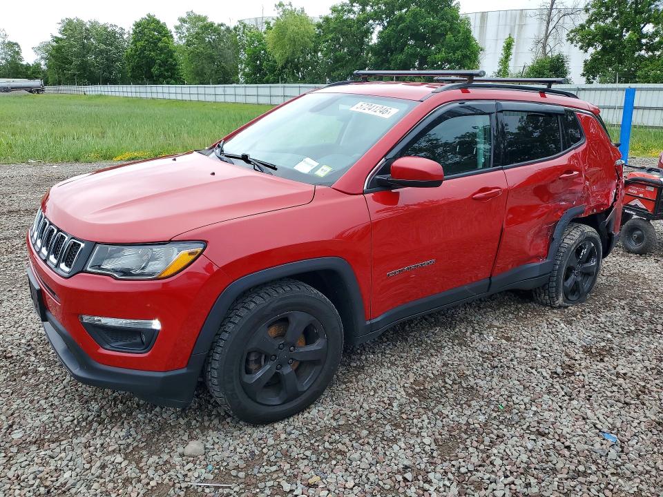 Auction sale of the 2019 Jeep Compass, vin: 3C4NJDBB3KT593786, lot number: 57241246