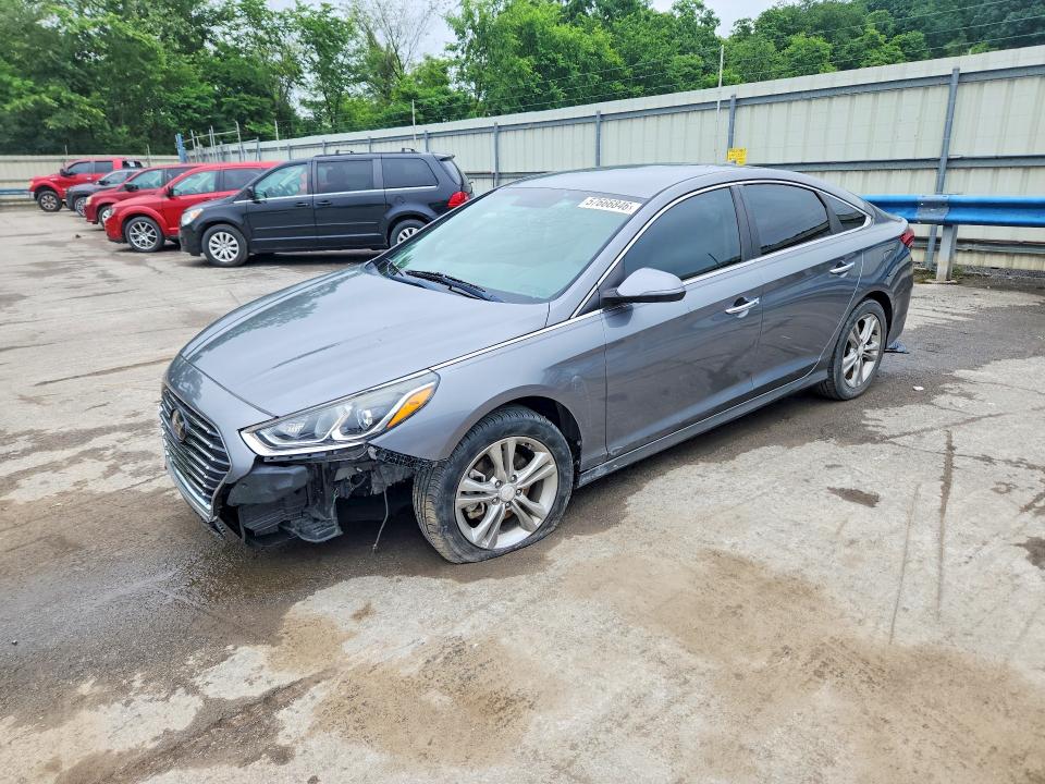 Продажа на аукционе авто 2018 Hyundai Sonata, vin: 5NPE34AF4JH647299, номер лота: 57666846