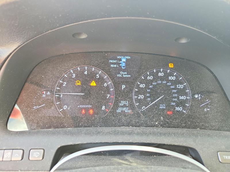 2007 Lexus Ls მანქანა იყიდება აუქციონზე, vin: JTHGL46F275004412, აუქციონის ნომერი: 57609096