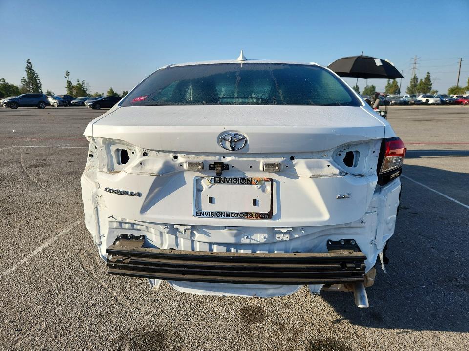 57962216 :رقم المزاد ، 5YFB4MDE4SP350556 vin ، 2025 Toyota Corolla مزاد بيع