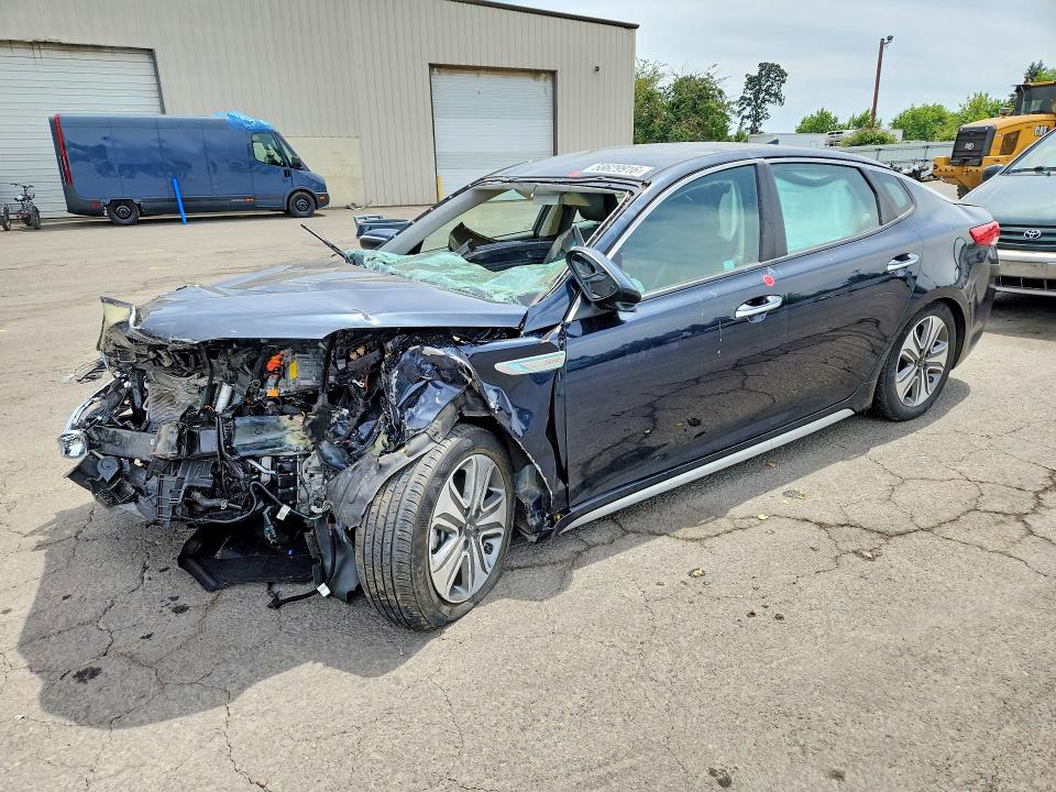Auction sale of the 2018 Kia Optima Hybrid, vin: KNAGU4LE2J5023850, lot number: 58629916