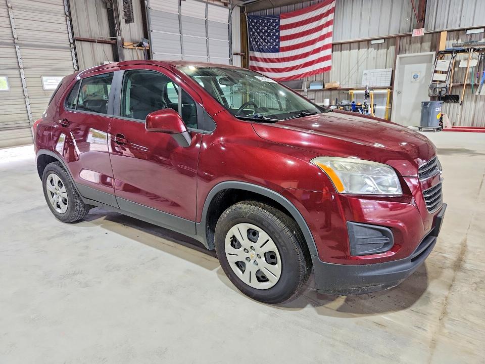 Aukcja sprzedaży 2016 Chevrolet Trax, vin: 3GNCJKSB5GL153241, numer aukcji: 55520276