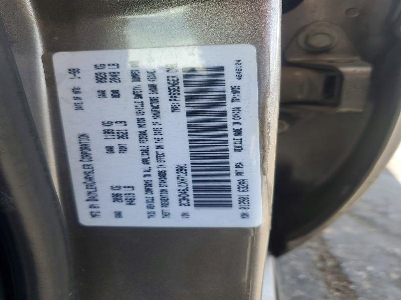 Продаж на аукціоні авто 1999 Chrysler Concorde, vin: 2C3HD46J1XH712901, номер лоту: 58953796